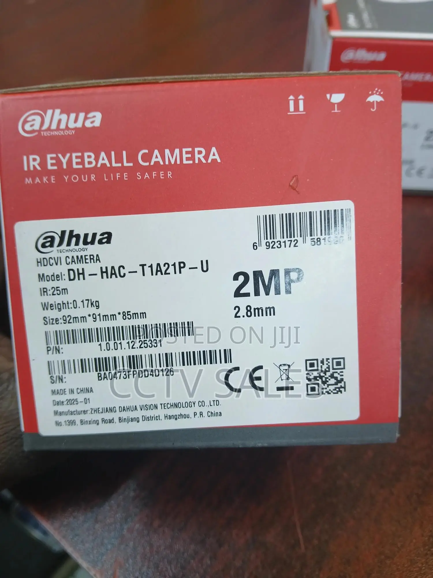 Dh-hac-t1a21p Dome Cctv Camera