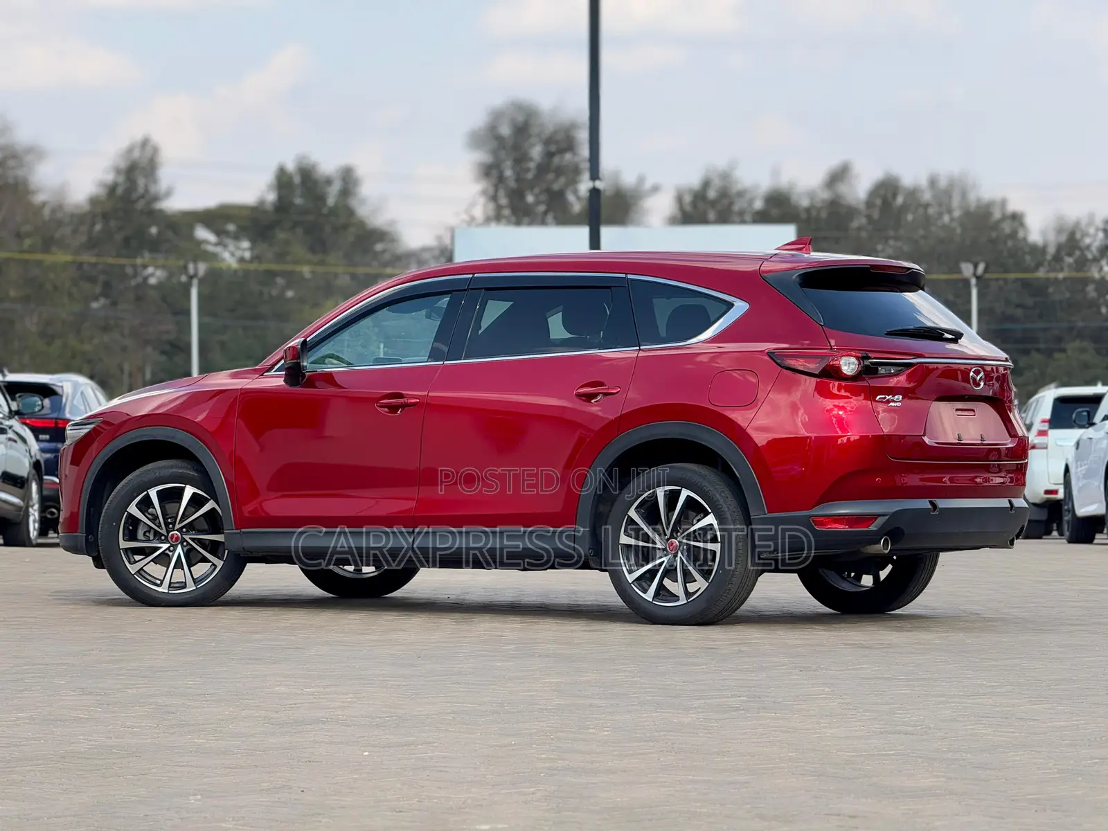 Mazda CX-8 2.2 AWD (6 seater) 2018 Red