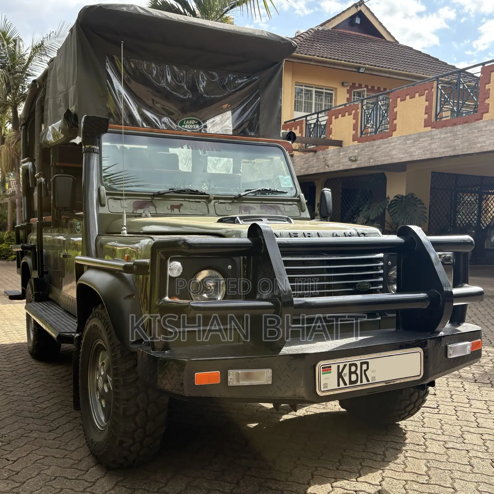 Land Rover Defender Soft Top AWD 1997 Green