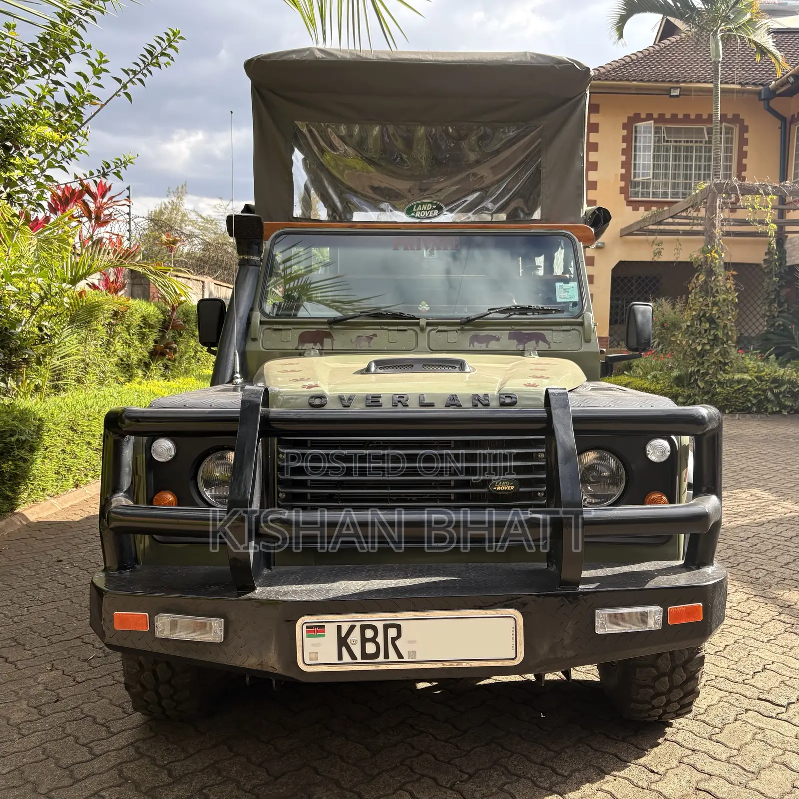 Land Rover Defender Soft Top AWD 1997 Green