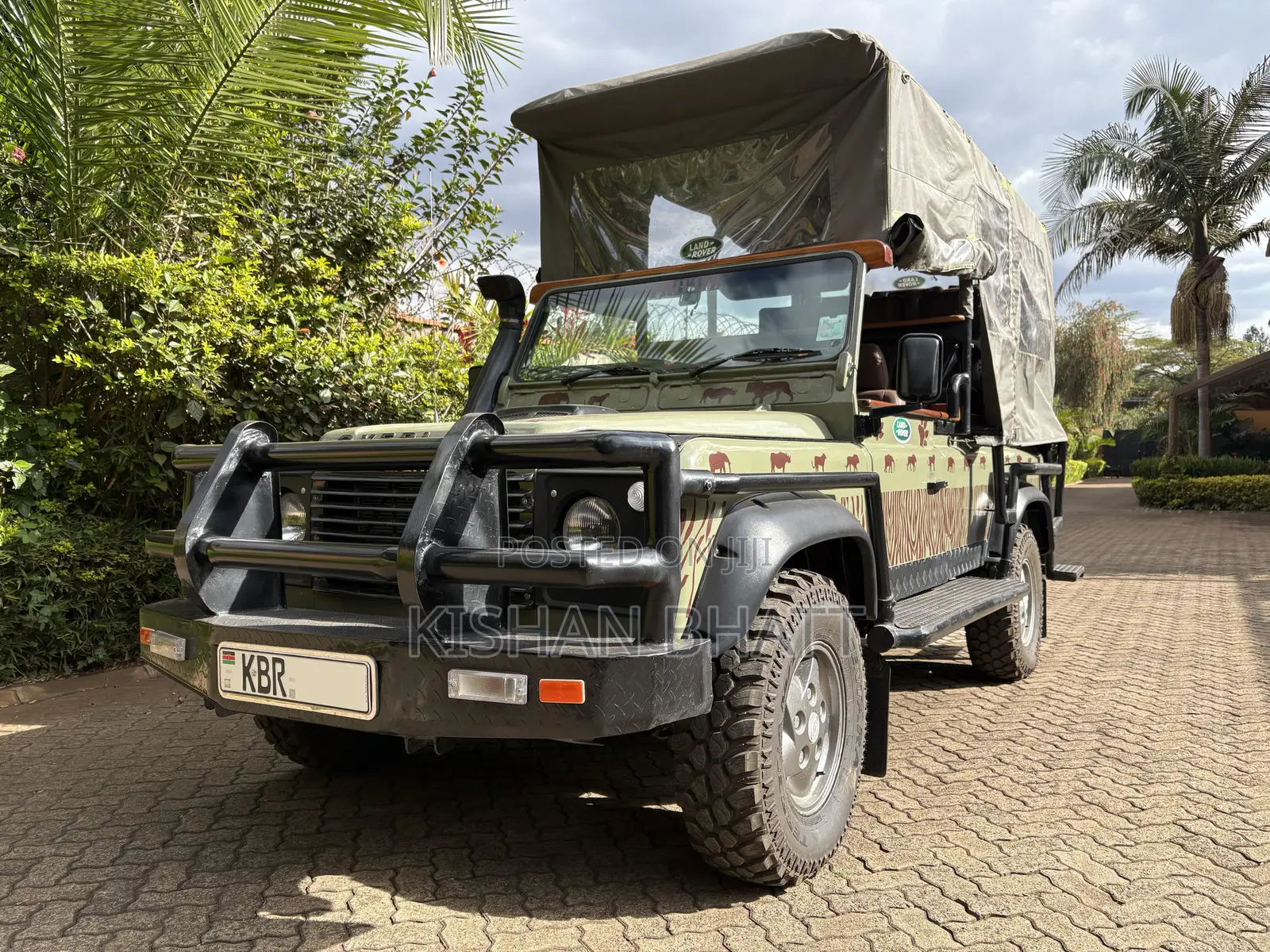Land Rover Defender Soft Top AWD 1997 Green