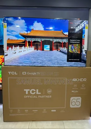 TCL 65′′inches V6c Uhd Hdr10+ Google Tv Latest Model With Voice Command