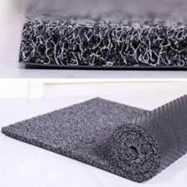 Grey Spaghetti Coil Anti Slip Mats - main view