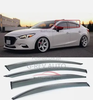 Original Mazda Axela 2014-2018 Windbreakers in Stock