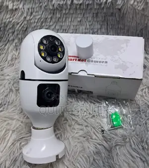 Best and Smart Bulb , With 2 Lens Camera for Home Surveillance