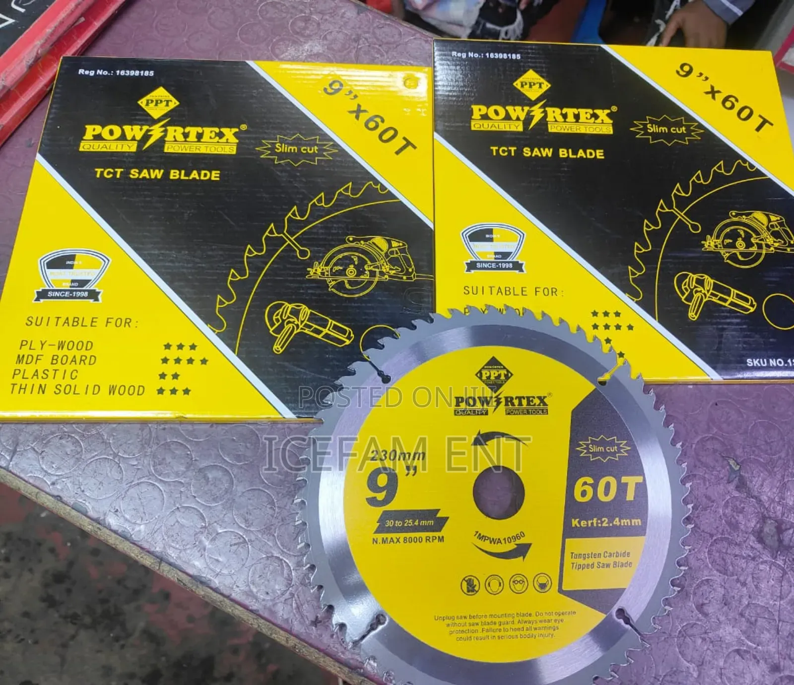 Powertex 9inch 60t Blade