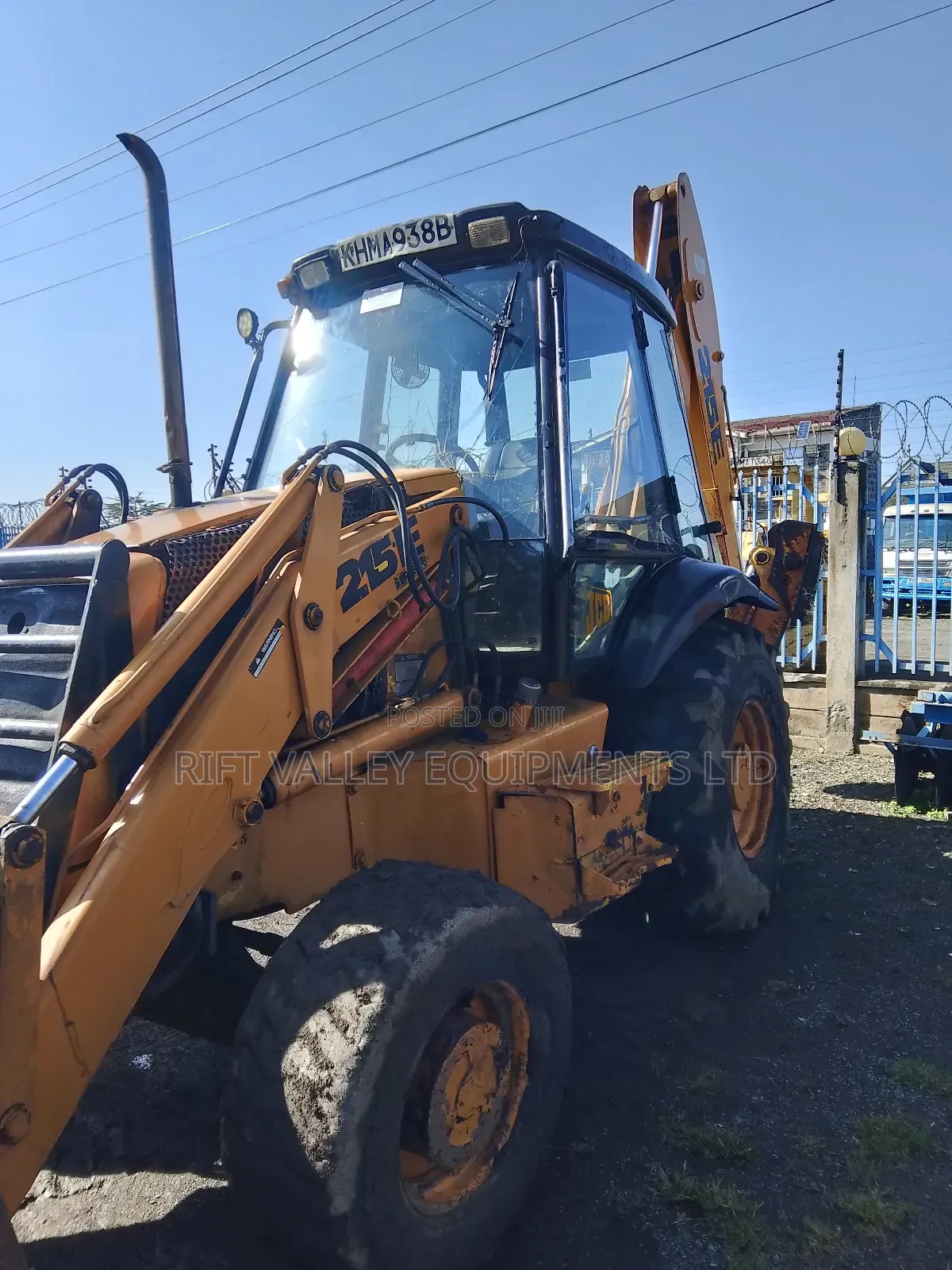 JCB 215 Series Backhoe Loader