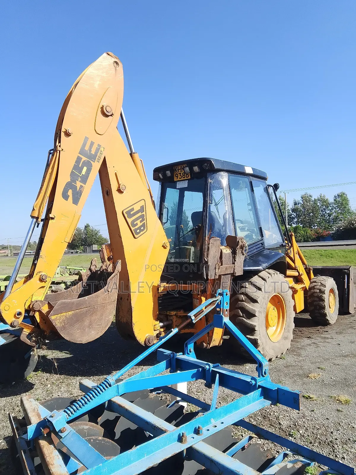 JCB 215 Series Backhoe Loader