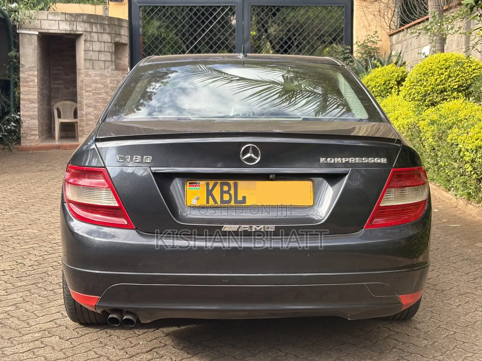 Mercedes-Benz C180 2008 Black