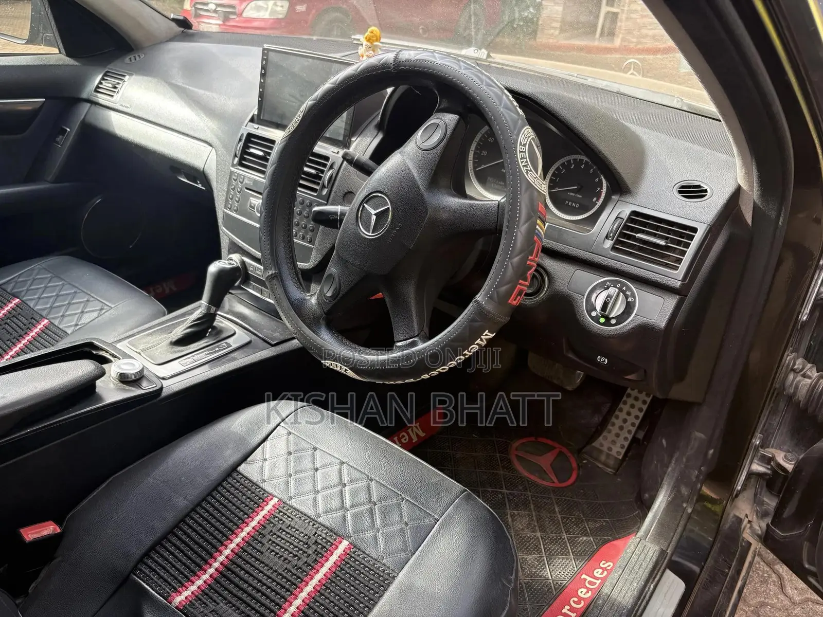 Mercedes-Benz C180 2008 Black