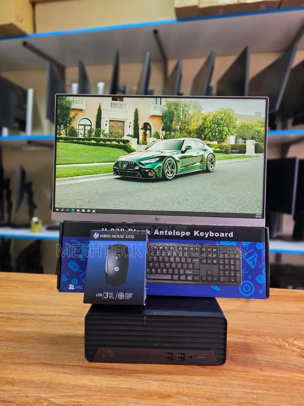 Desktop Computer HP ProDesk 400 G5 8GB AMD Ryzen 5 SSD 256GB - main view