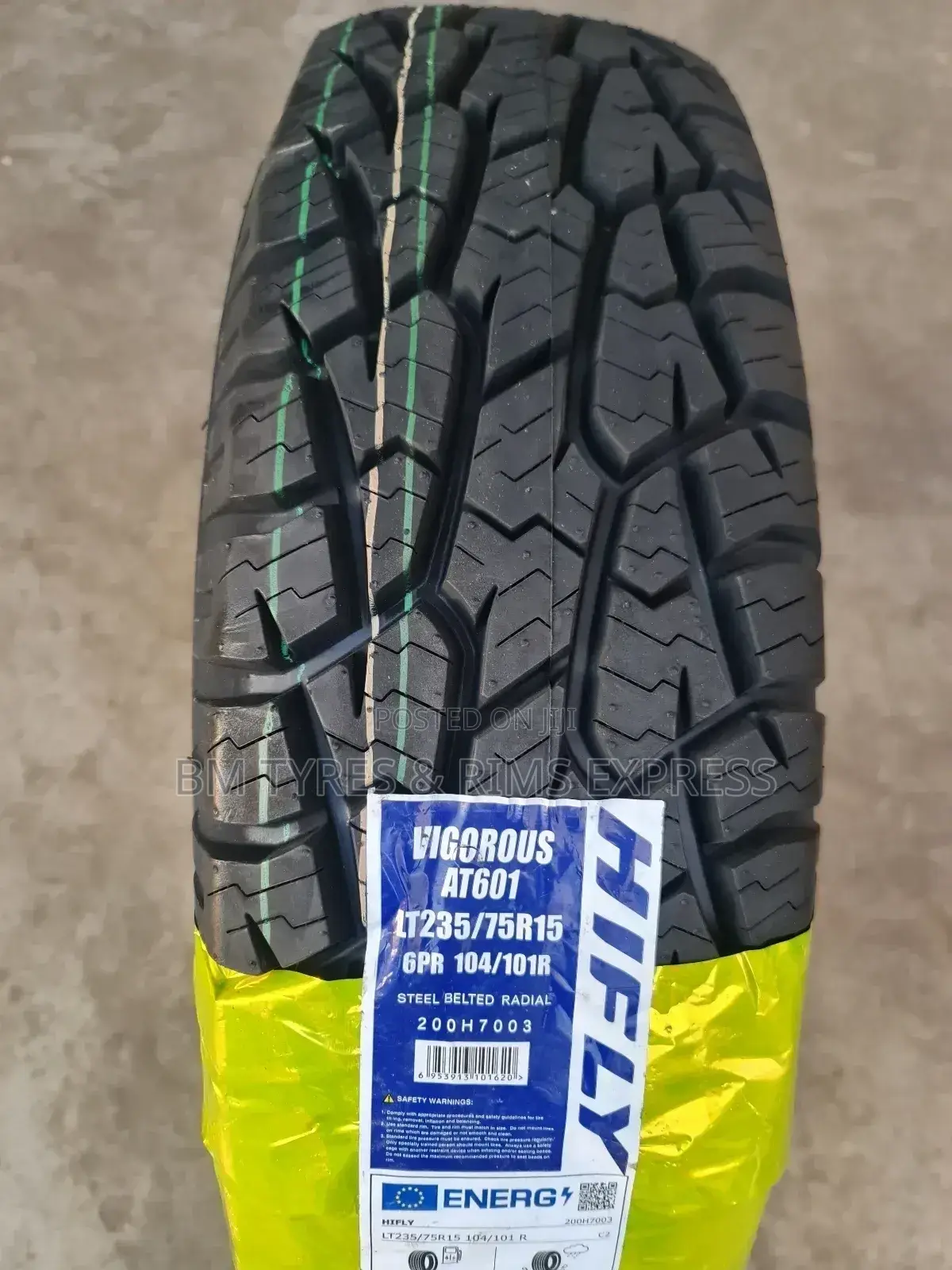 235 /75 R15 Hifly Tyres (Vigorous) Commercial