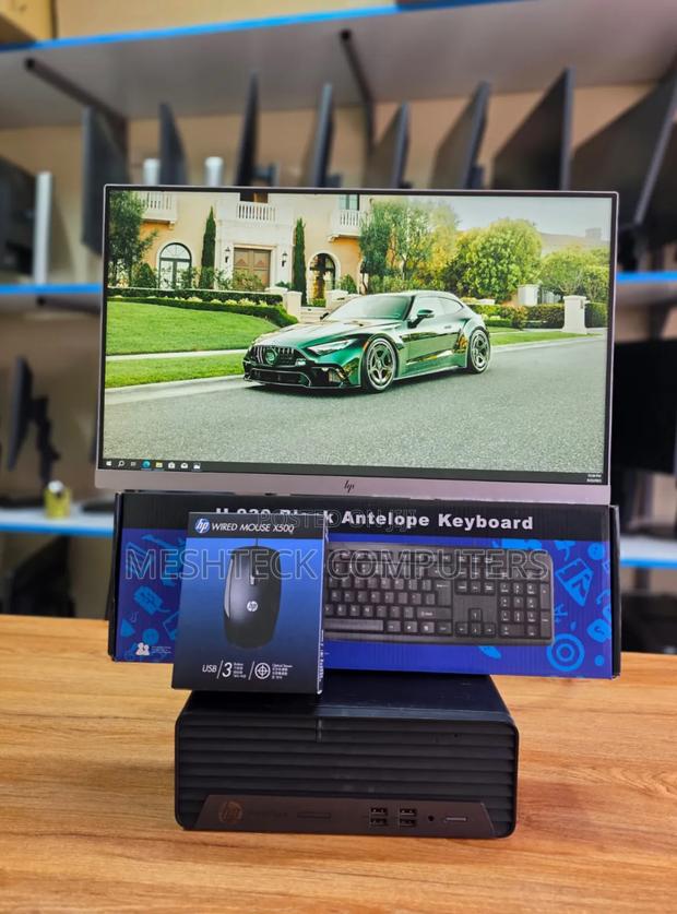 Desktop Computer HP ProDesk 400 G5 8GB AMD Ryzen 5 SSD 256GB - thumbnail 3