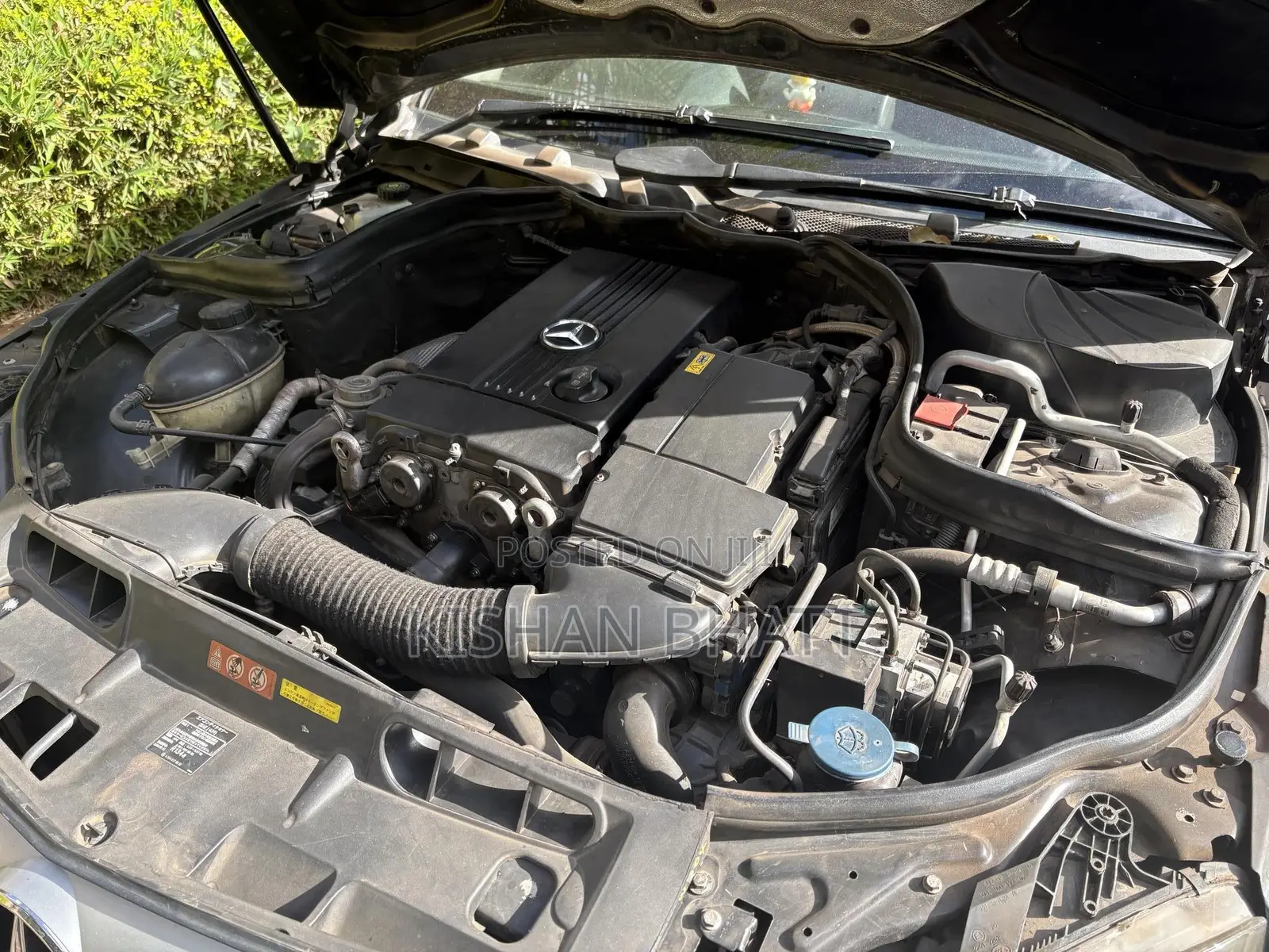 Mercedes-Benz C180 2008 Black