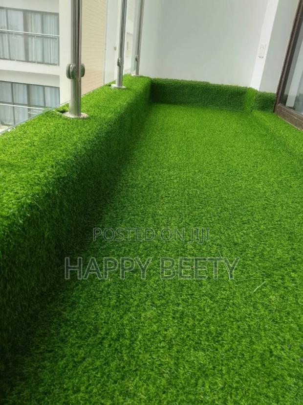 Green Artificial Turf Grass - main view