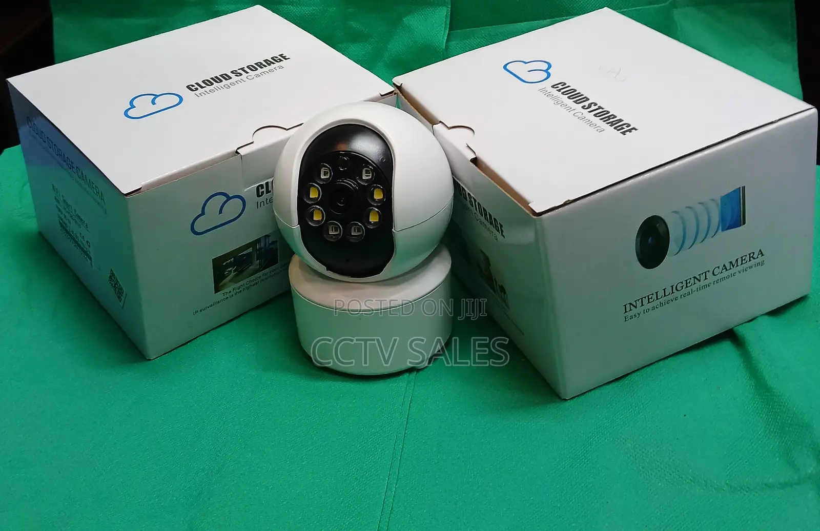 Smart V380 Pro Wifi Smart Camera- Indoor Wifi CCTV With 2 Camera