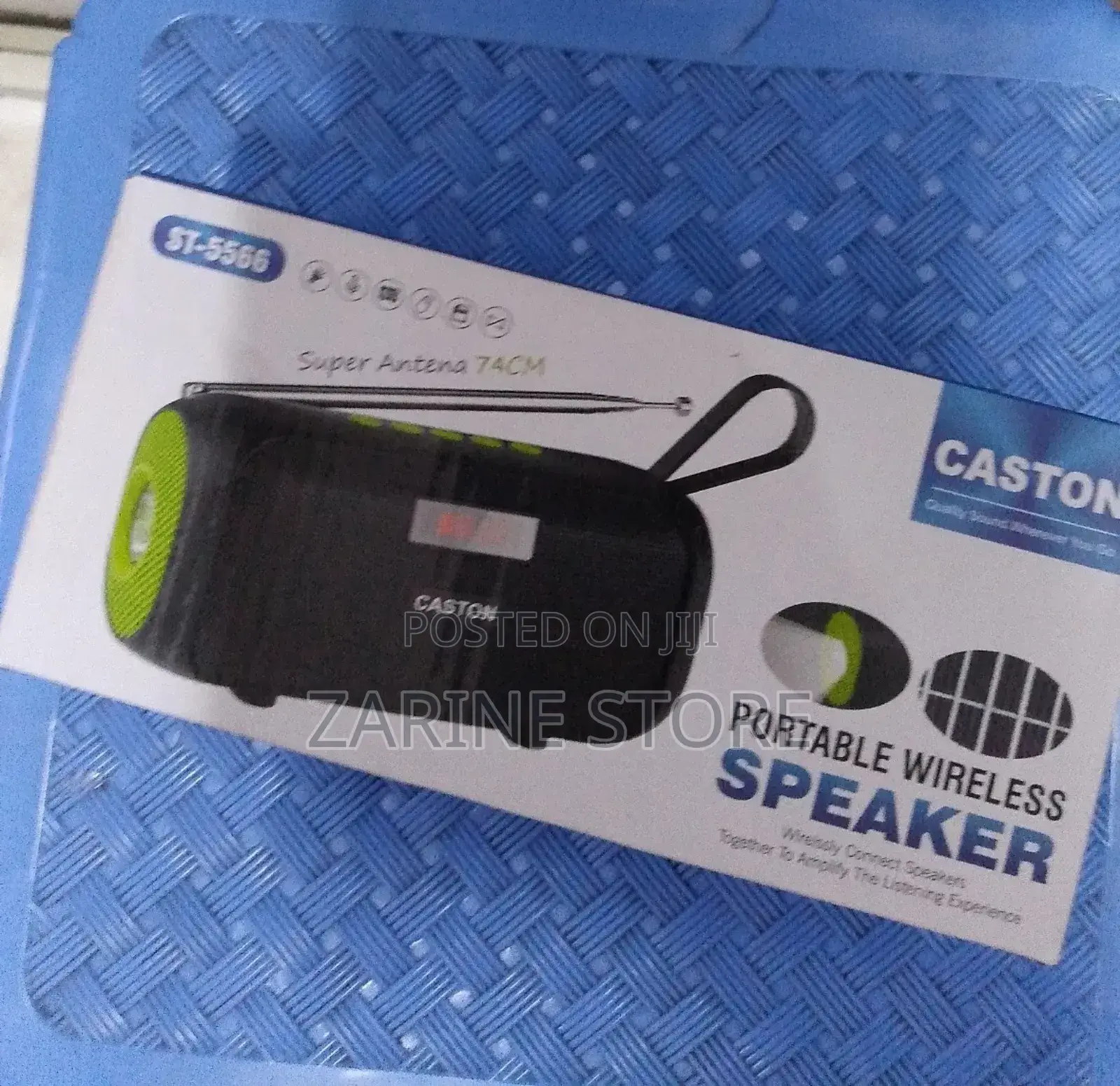 Bluetooth Connectivity Fm Portable Loud Speaker With Solar Charging