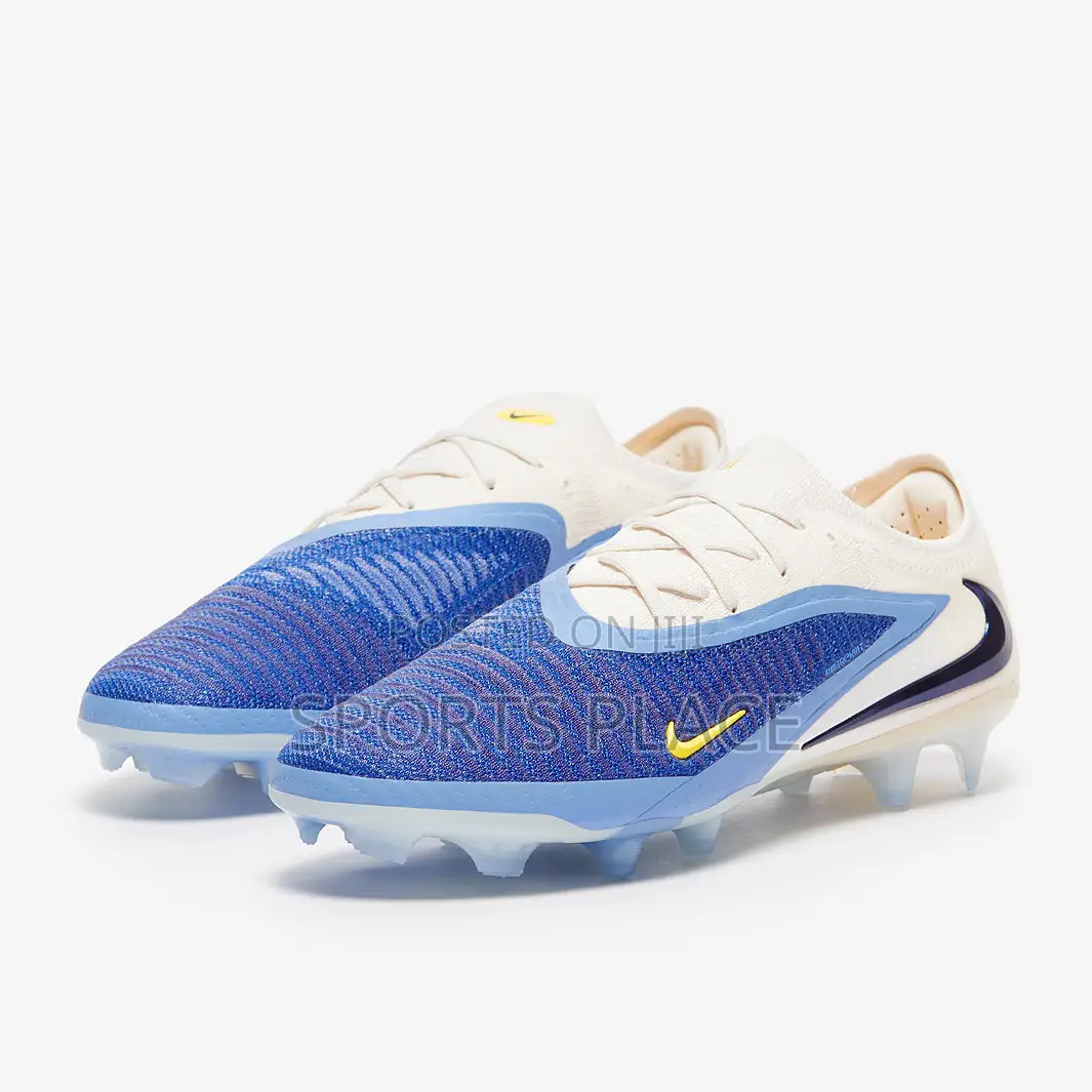 New Nike Phantom Blue Low Fg 6 Soccer Football Boots