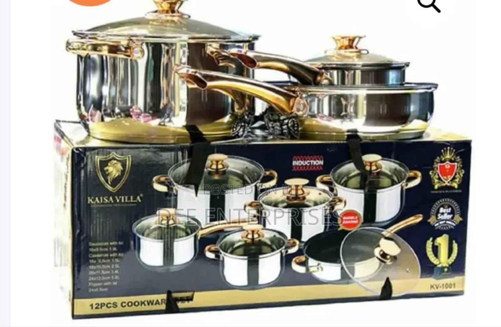 12pcs Kaisavila Cookware
