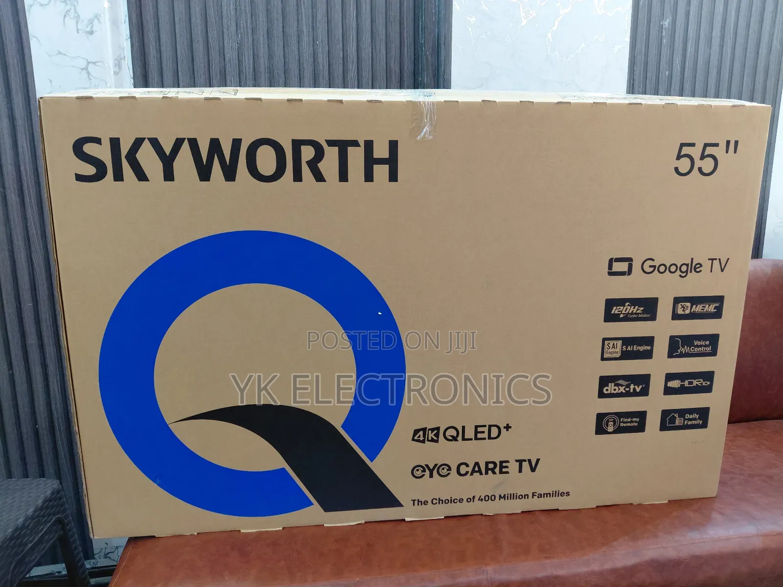 Skyworth 55q6500h 55′′ Qled Google Tv – Uhd, 2025 Edition