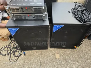 Ally Audio Single Bass Speaker