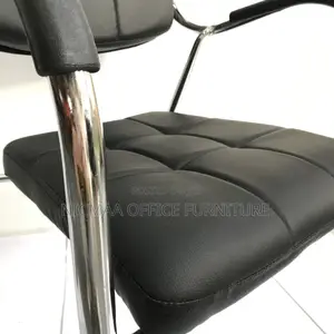 Black Chrome Finish Catalina Visitor Seat