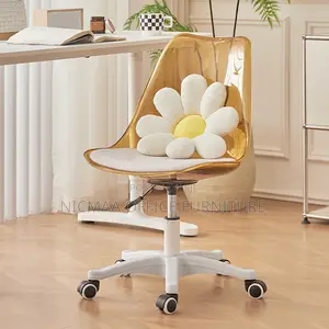Transparent Swivel Eames Office Chair