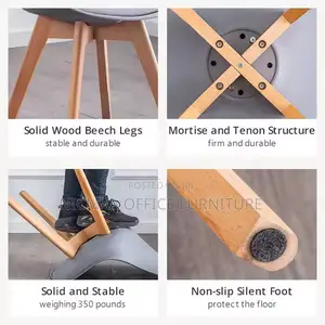 Modern Patchwork Accent Eames Chair