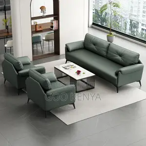 Home Sofa; Modern 5-Seater Home Leather Couch