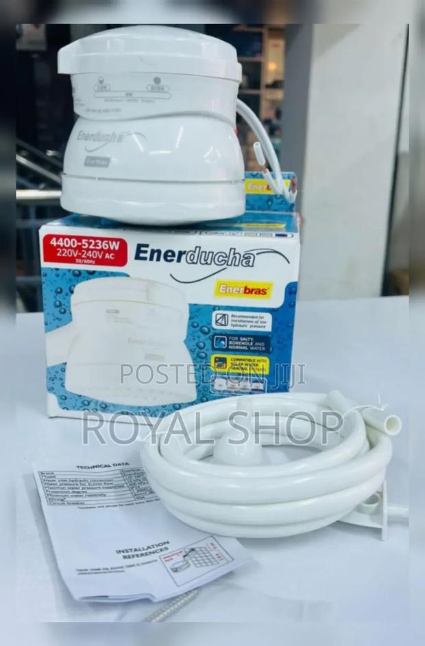 4t Enerducha Shower Head for Salty , Borehole and Normal Water