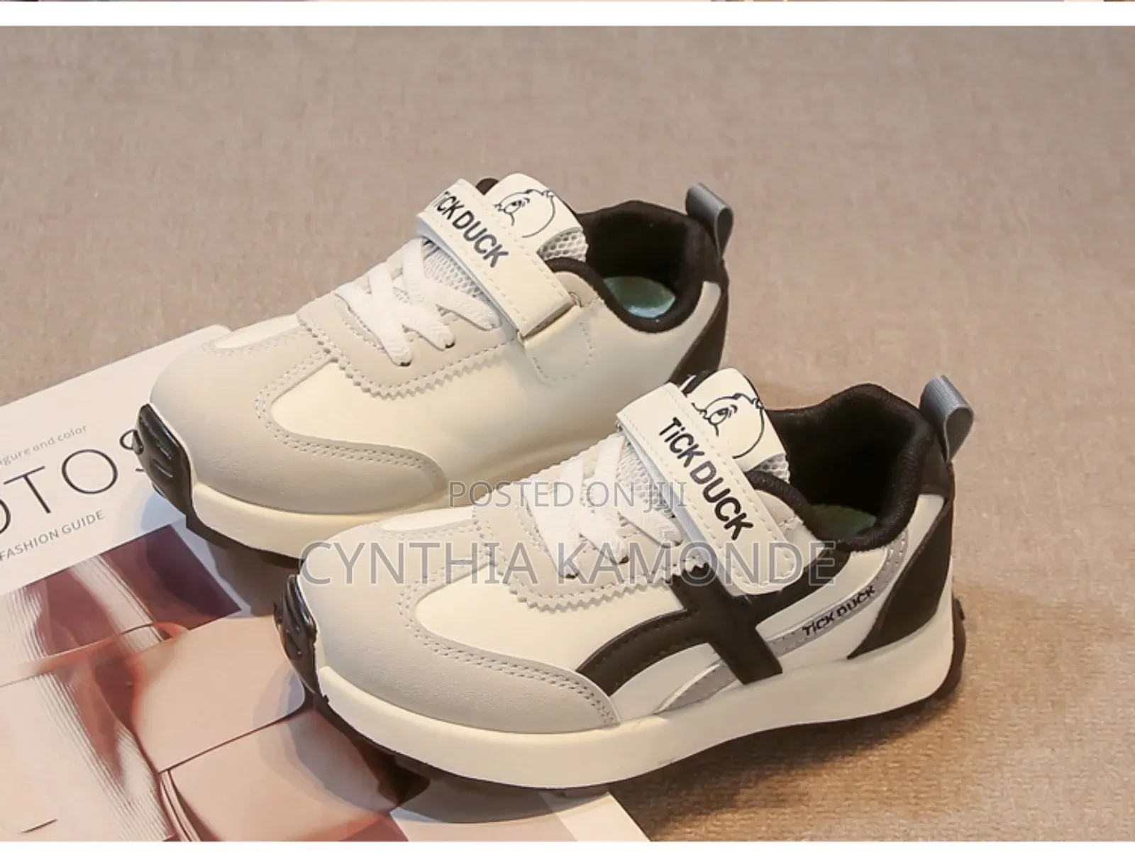 Shades: Blue Pink Black Kids Sneakers