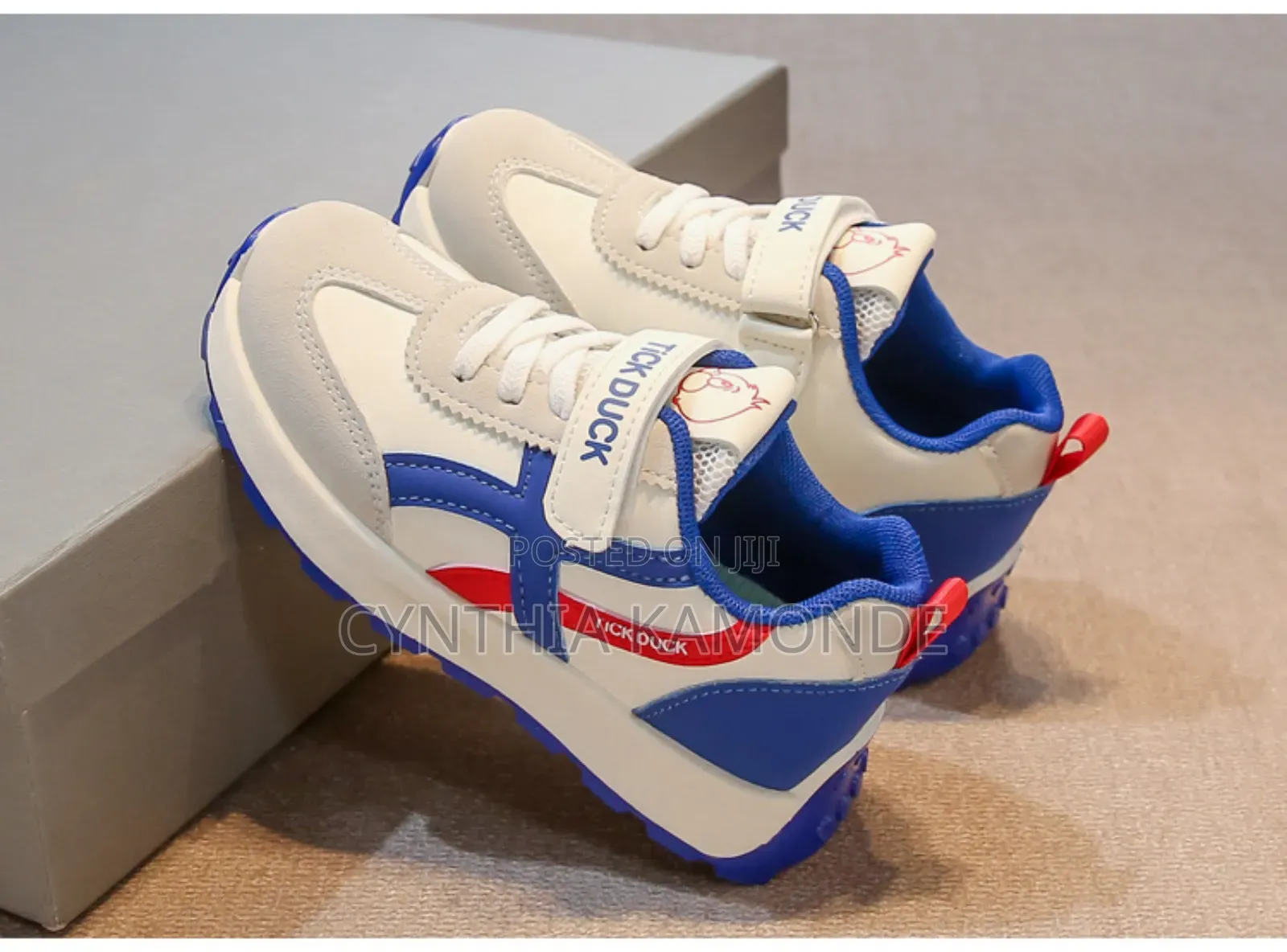 Shades: Blue Pink Black Kids Sneakers