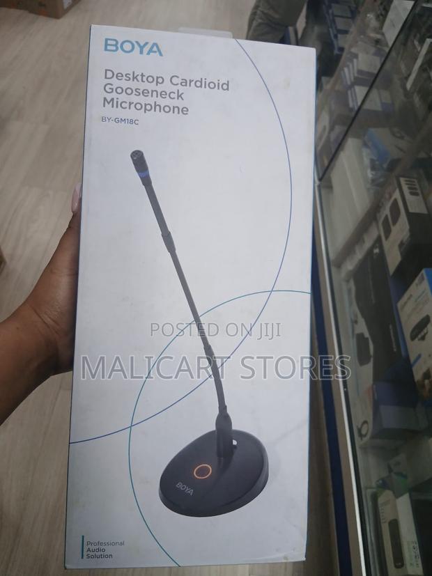 Boya by-Gm18c Cardioid Gooseneck Microphone