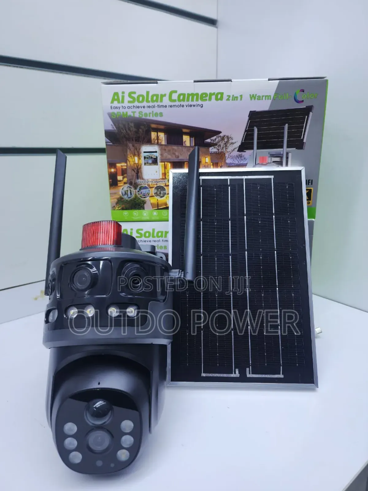 Wifi Dual Lens Solar Camera