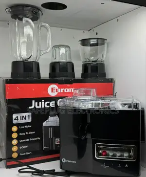 4-in-1 Food Processor – Blender, Grinder, Chopper Juicer - Euromax