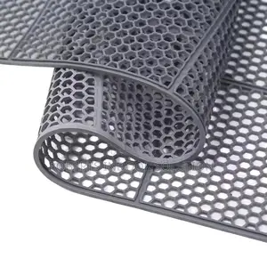 Grey Anti Slip Perforated Honey Comb