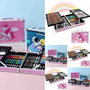Metallic Case Art Set – 145 PCS Art Set for Kids CBC Studies
