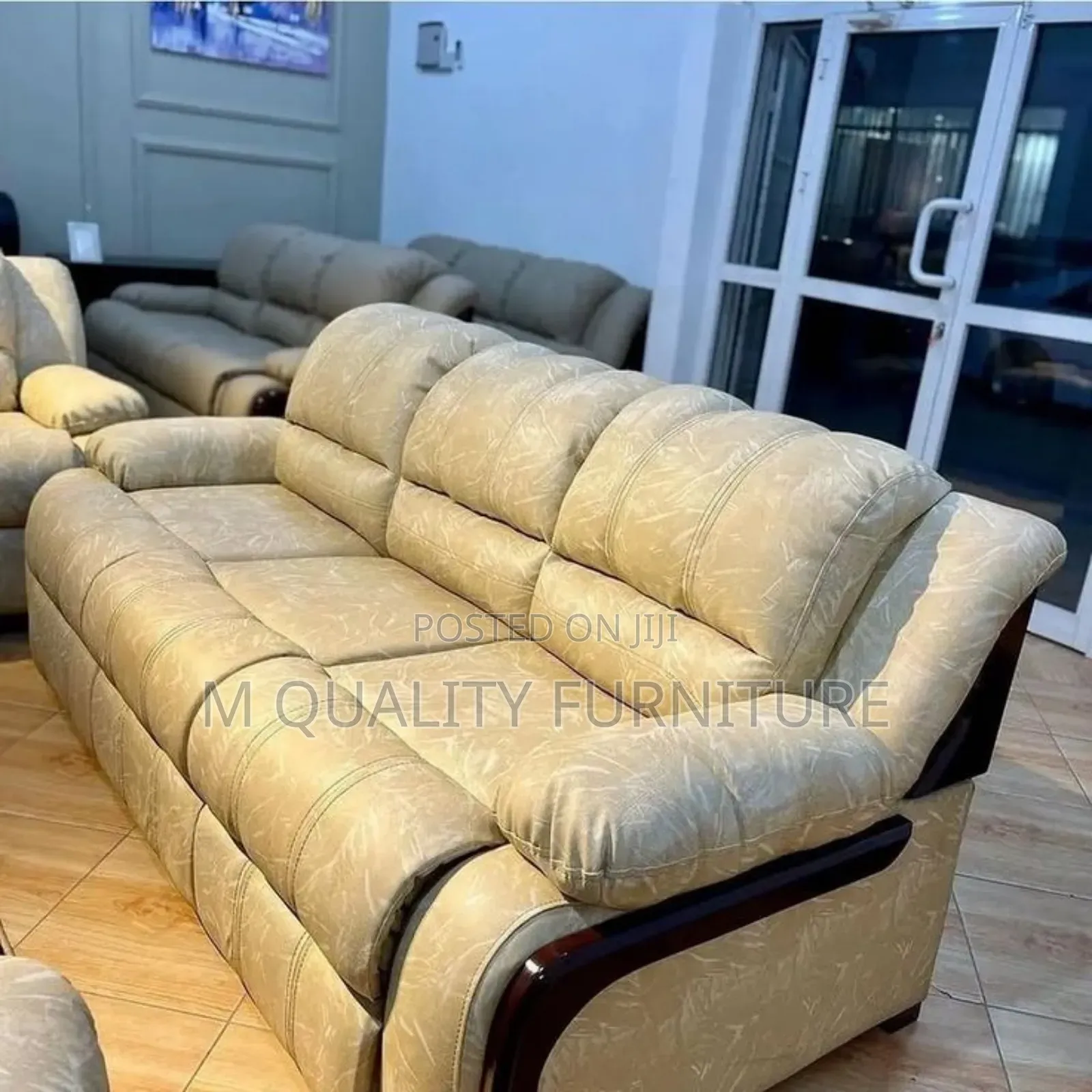 5 Seater Indoor Classic Wooden Frame Sofas