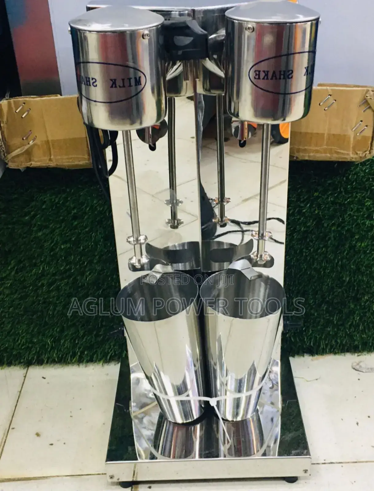 Double Milkshake Machine Stainless Steel