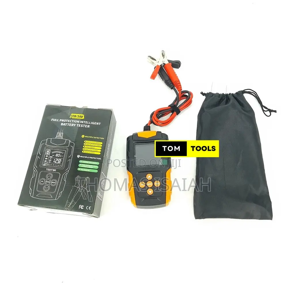 Battery Tester 12v 24v Full Protection Intelligent Battery Tester