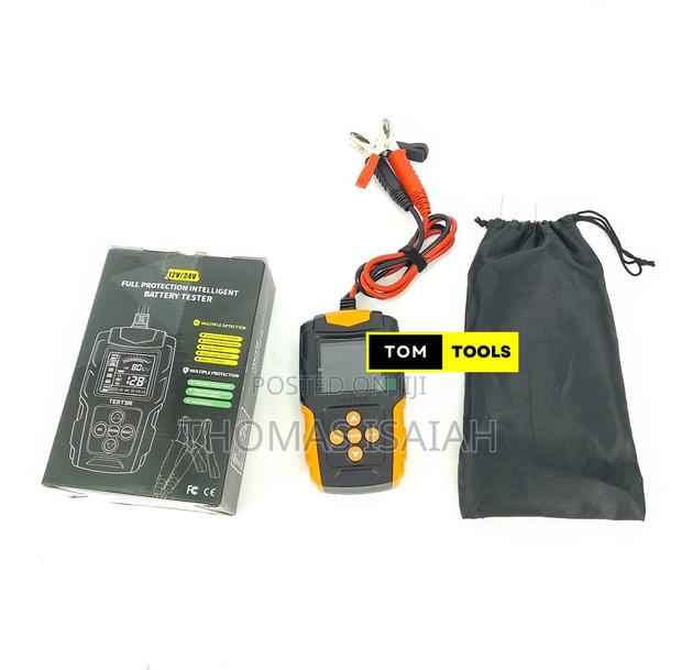 Battery Tester 12v 24v Full Protection Intelligent Battery Tester - thumbnail 3