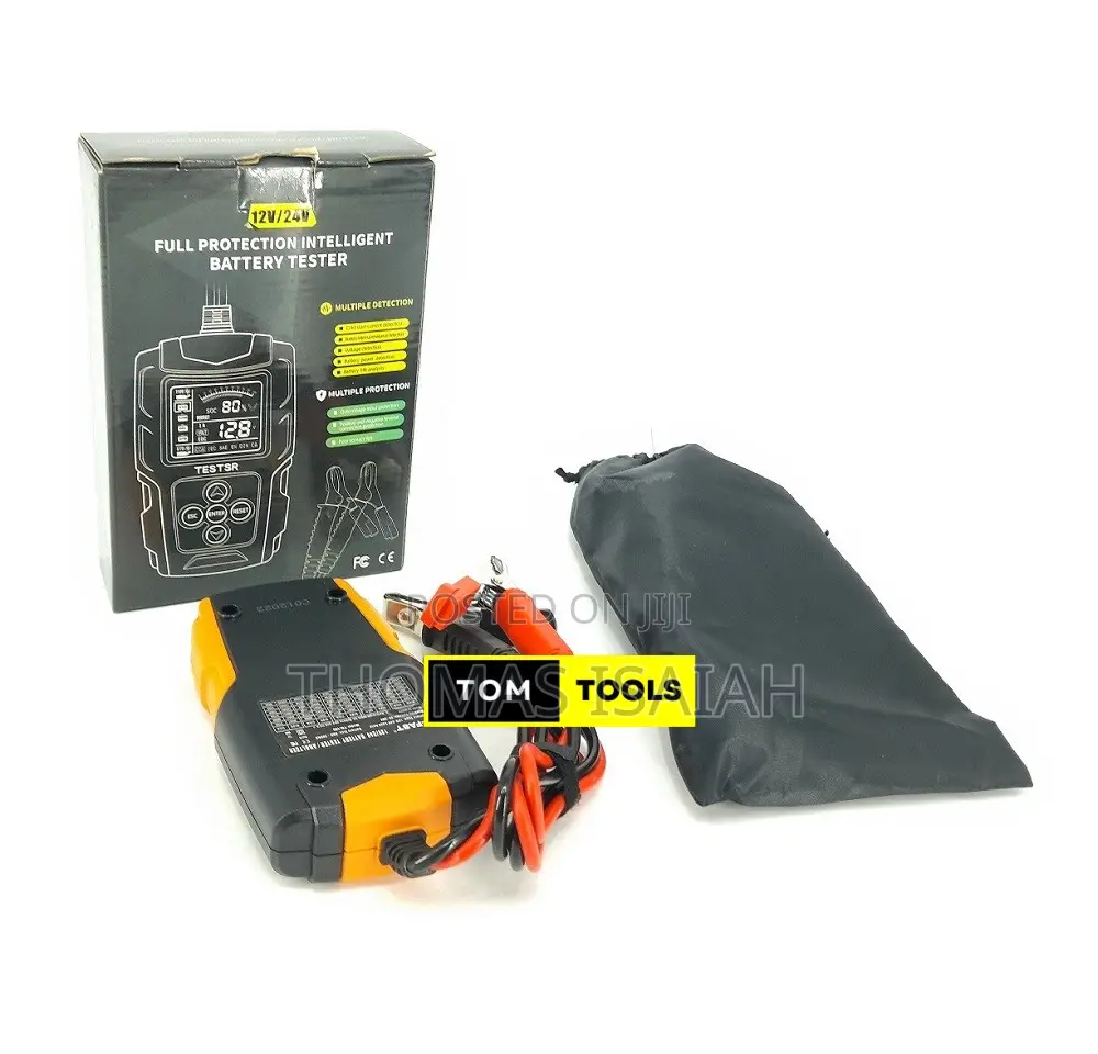 Battery Tester 12v 24v Full Protection Intelligent Battery Tester