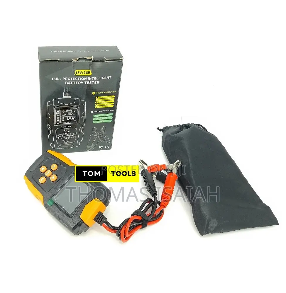 Battery Tester 12v 24v Full Protection Intelligent Battery Tester