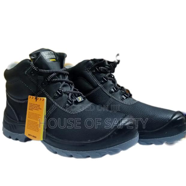 Footwear With Metal Cap
