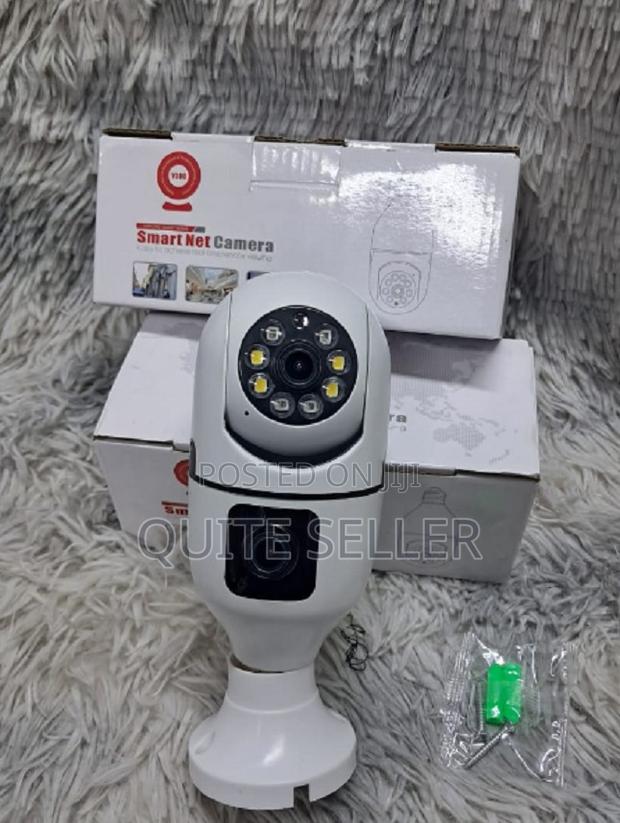 1080p Wireless PTZ Bulb Shape V380 Pro 360° Smart Home Security Camera - main view
