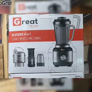 4 in 1 Great Tech Blender High-Speed Multi Function Blender With 1000w