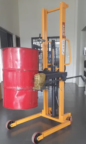 Manual Drum Stacker Lifting Height 1.6 Metres Capacity 500kgs
