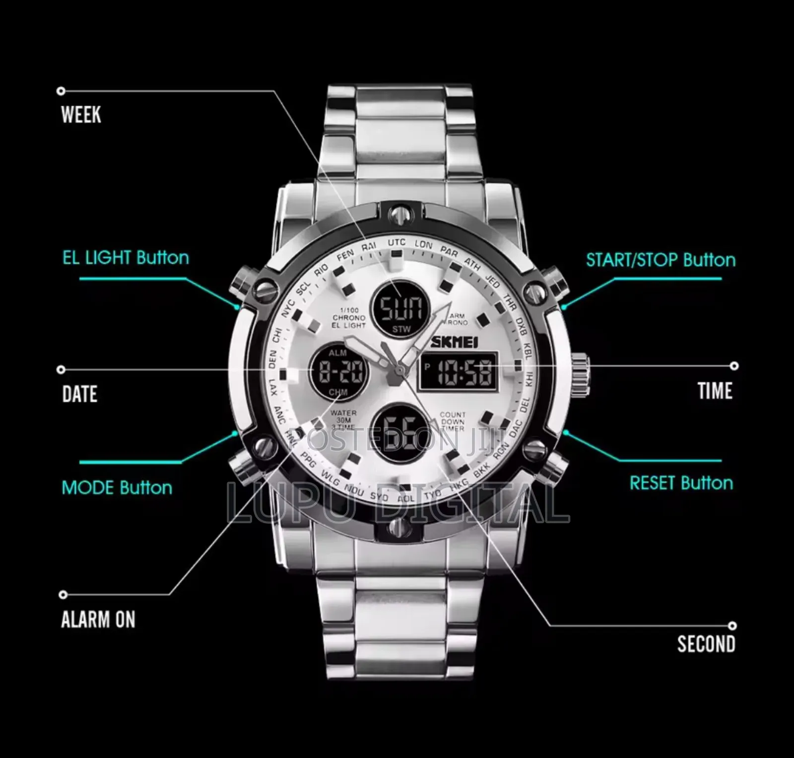 Skmei Gents Watch #1389 Available