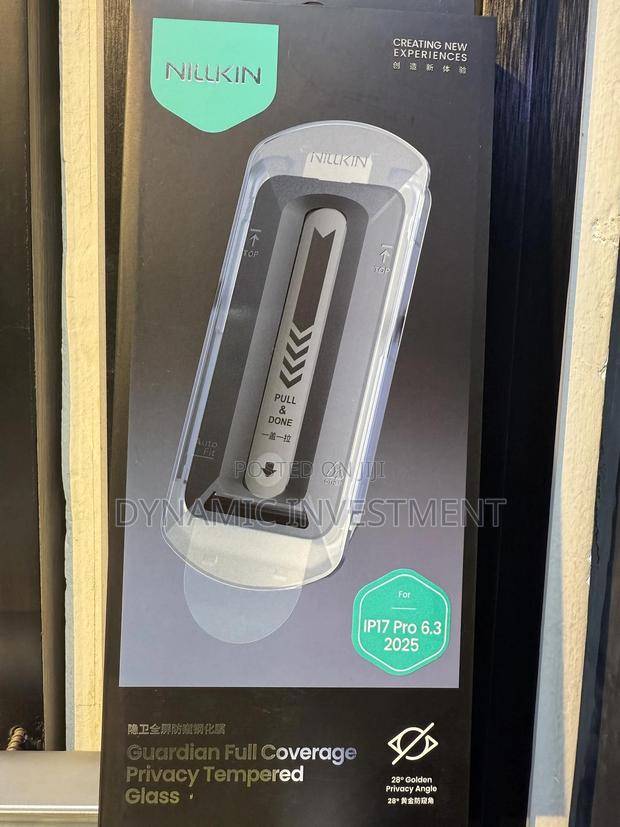 iPhone 17 Pro 6.3 2025 Nillkin Full Coverage Privacy Screen Protector - thumbnail 3