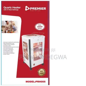 Quartz Heater With 5 Heat Settings
